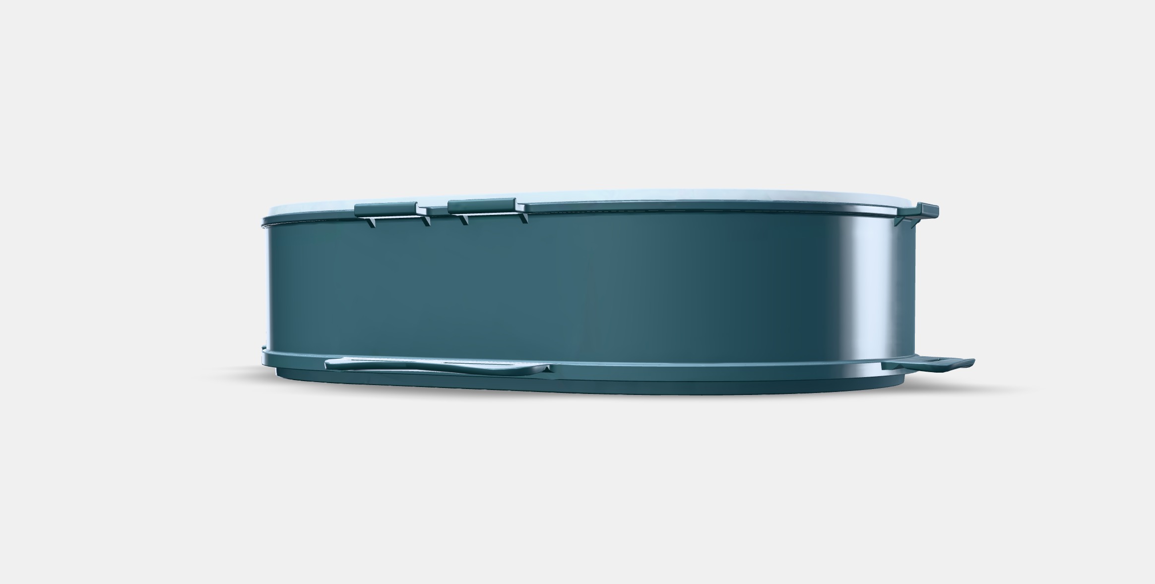 UTBJUDA Add-on unit f stackable lunch box 1 Low-poly 3D model_13