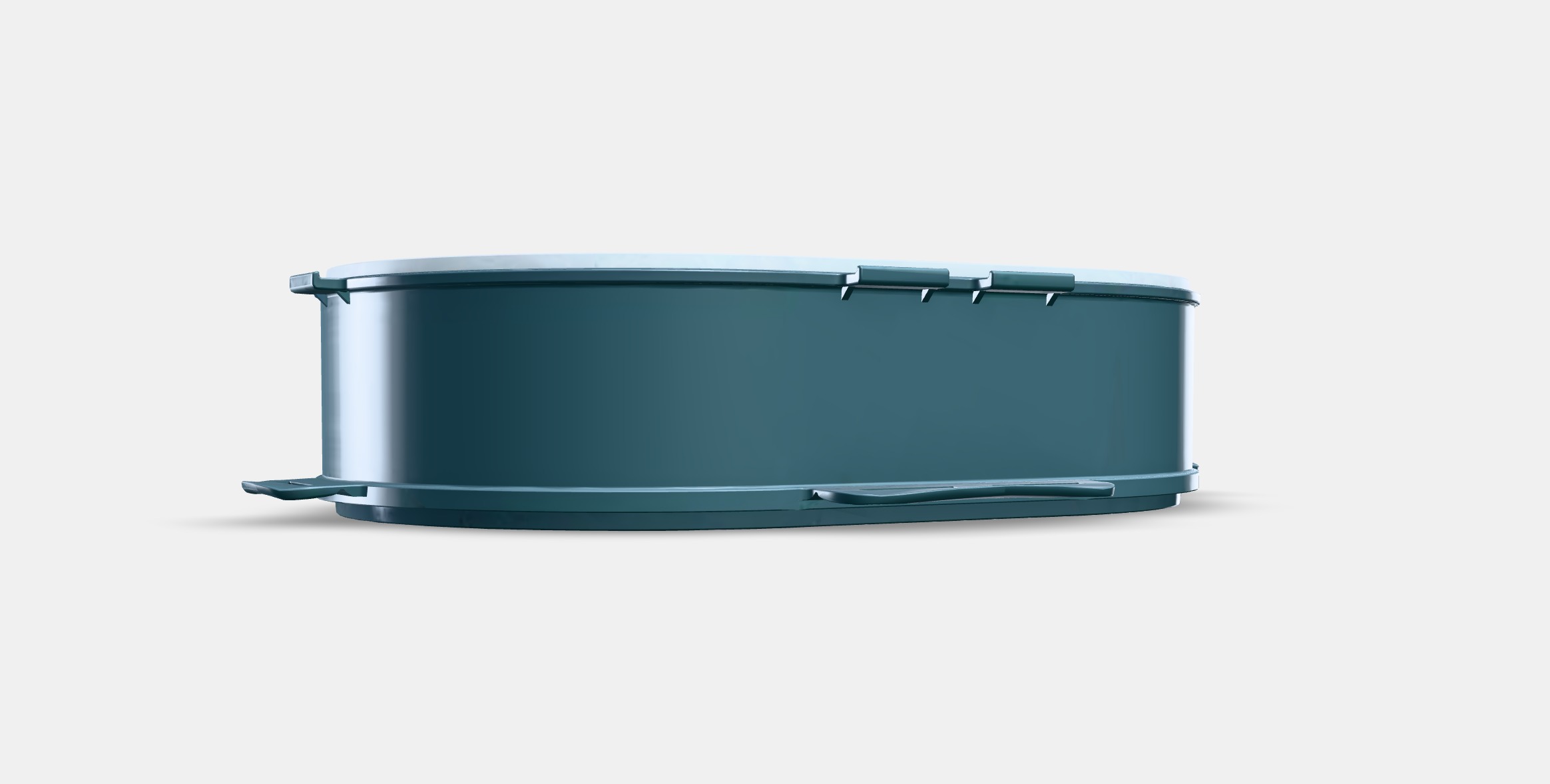 UTBJUDA Add-on unit f stackable lunch box 1 Low-poly 3D model_9