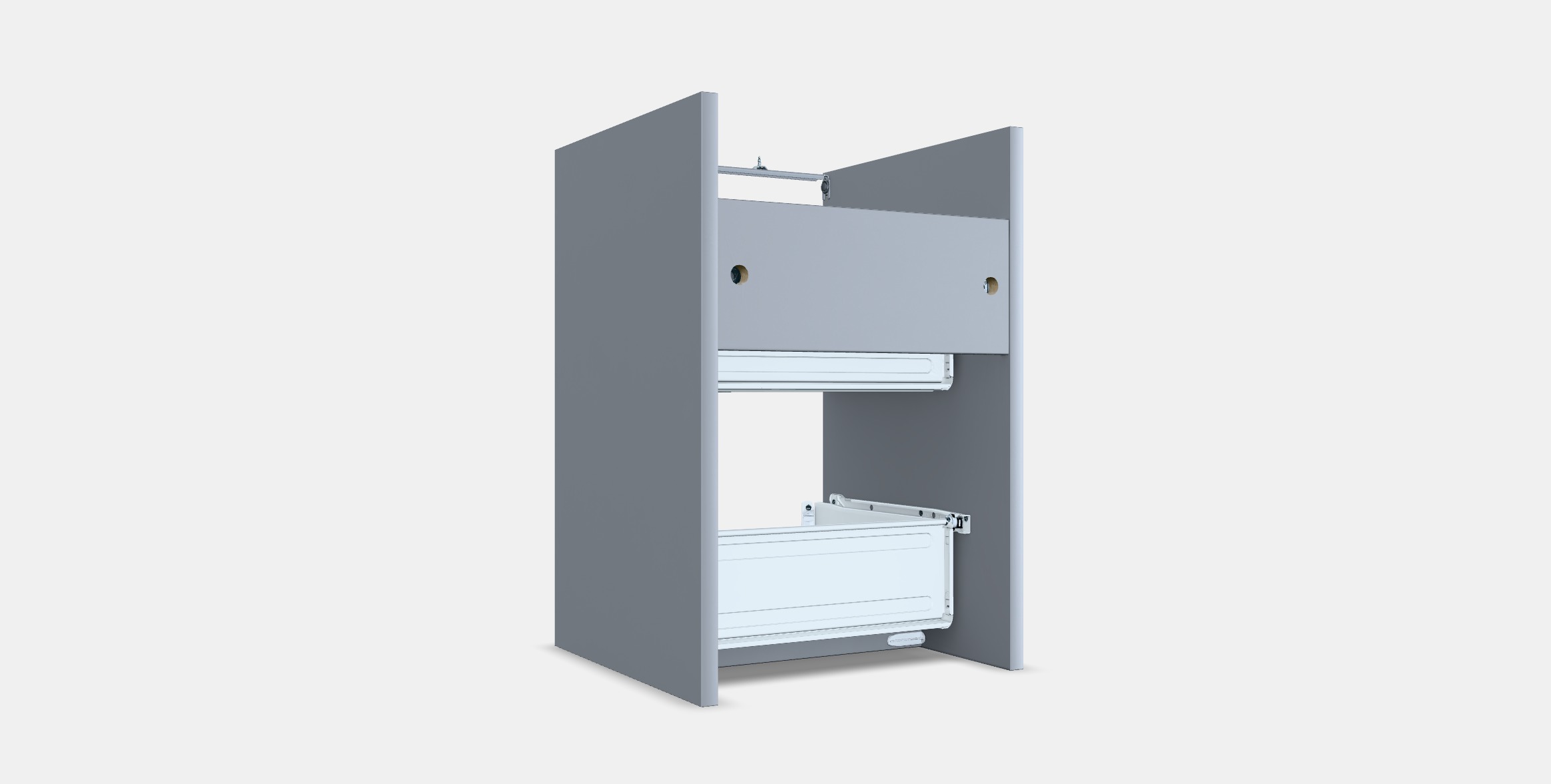 ENHET Base cb f washbasin w 2 drawers 2 Low-poly 3D model_16