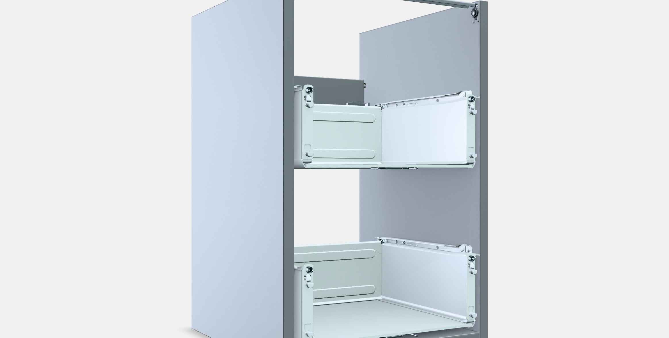 ENHET Base cb f washbasin w 2 drawers 2 Low-poly 3D model_8