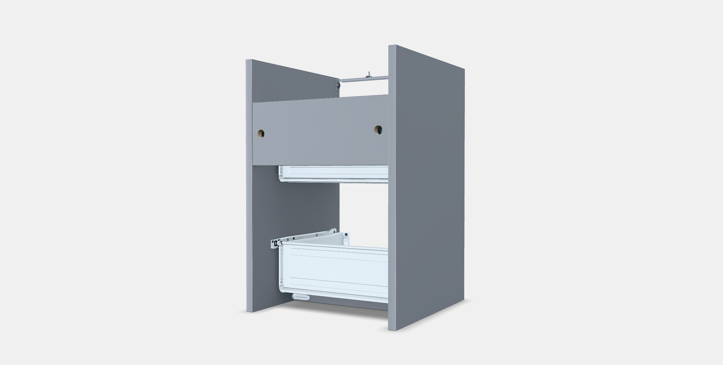 ENHET Base cb f washbasin w 2 drawers 2 Low-poly 3D model_7