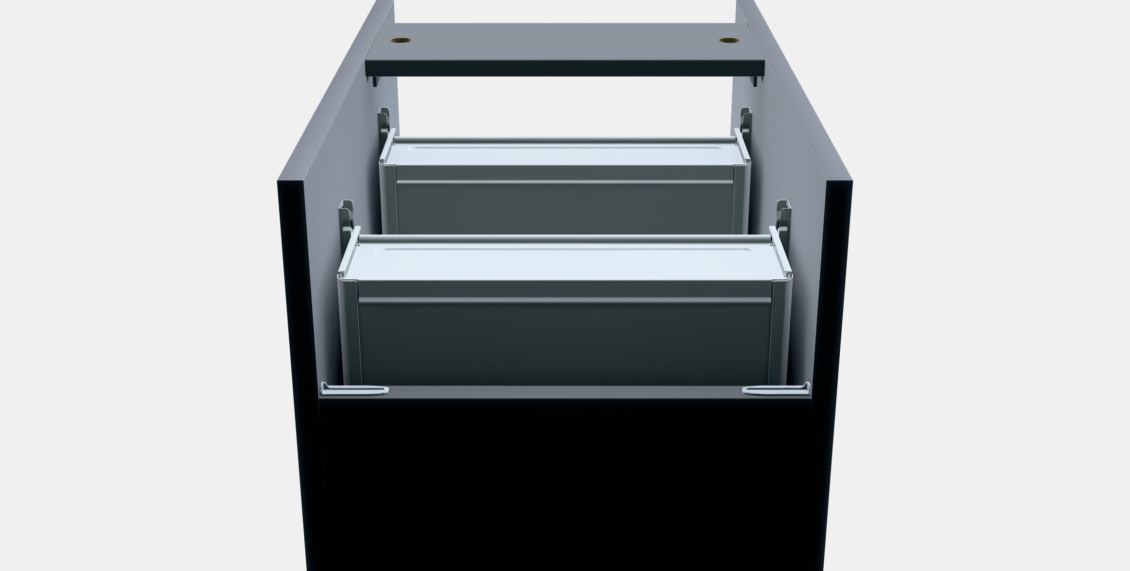 ENHET Base cb f washbasin w 2 drawers 2 Low-poly 3D model_10