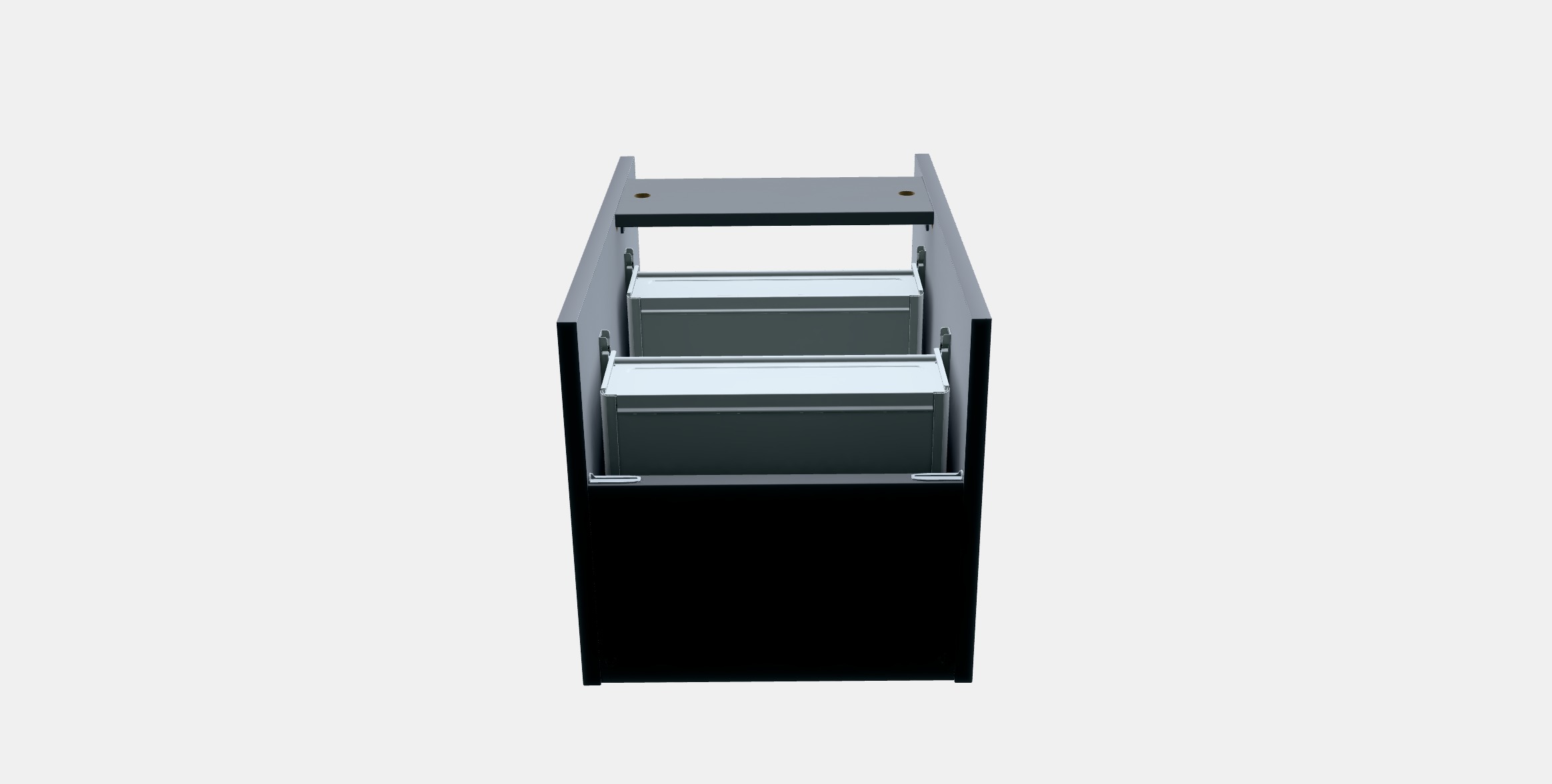 ENHET Base cb f washbasin w 2 drawers 2 Low-poly 3D model_5