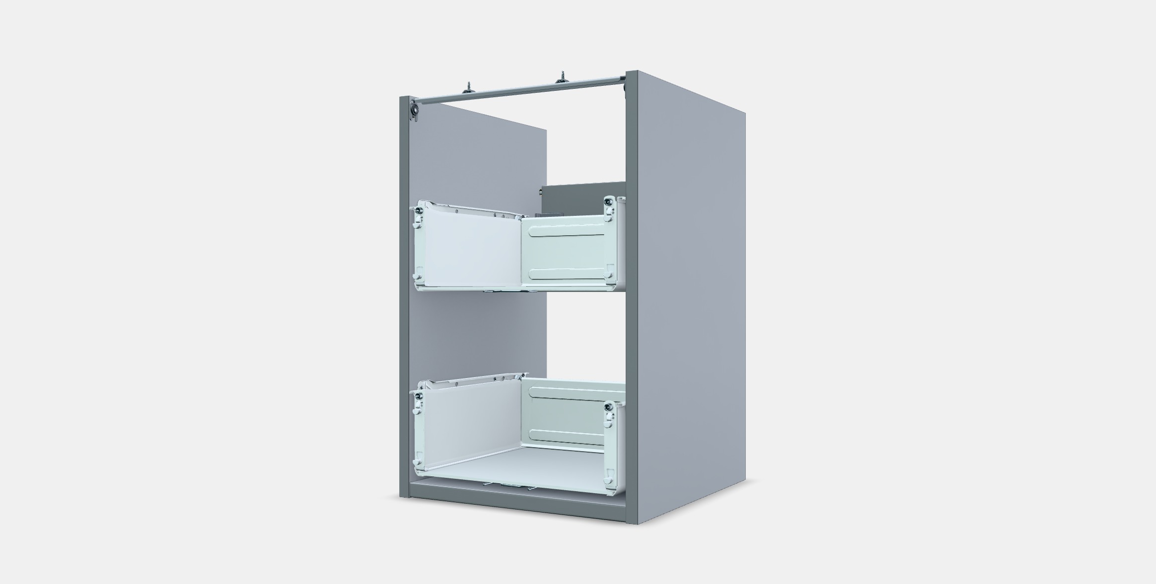 ENHET Base cb f washbasin w 2 drawers 2 Low-poly 3D model_12