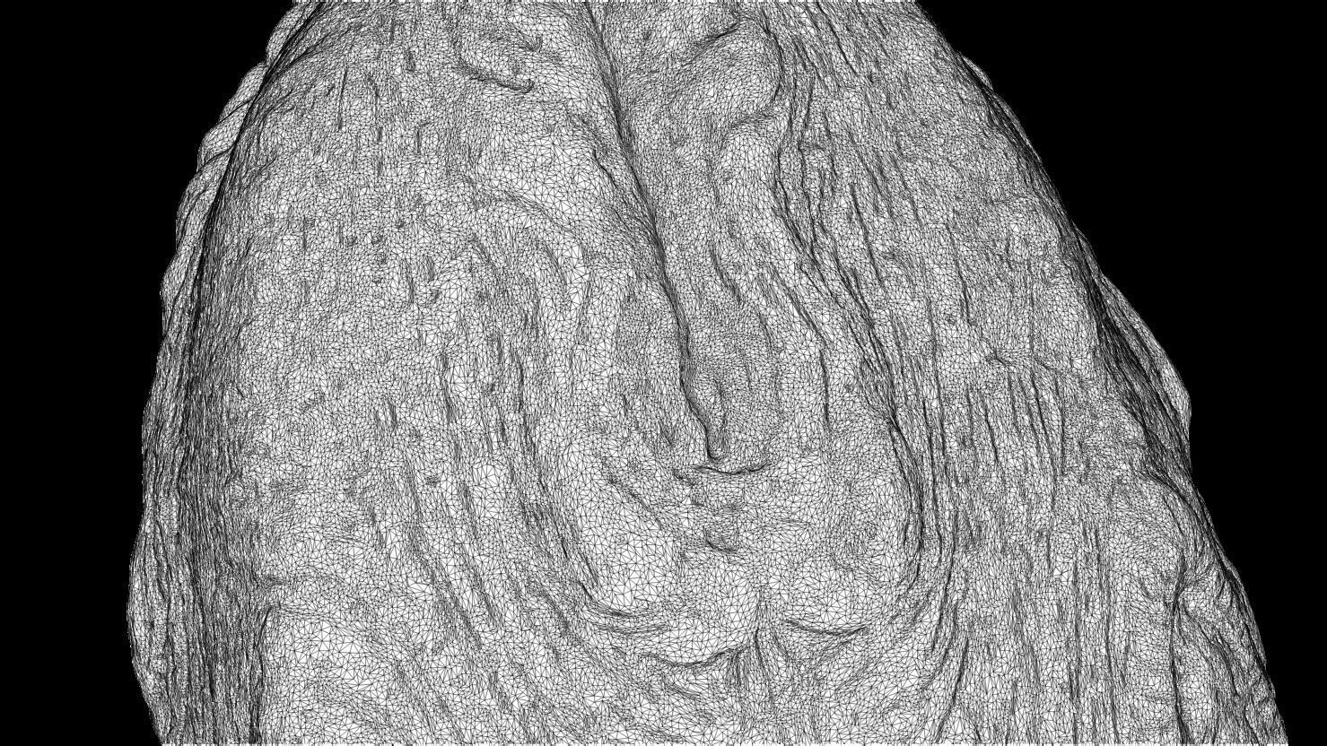 3D PRINTABLE ALIEN COVENANT CLOSED EGG WITH ROOTS 3D print model_10