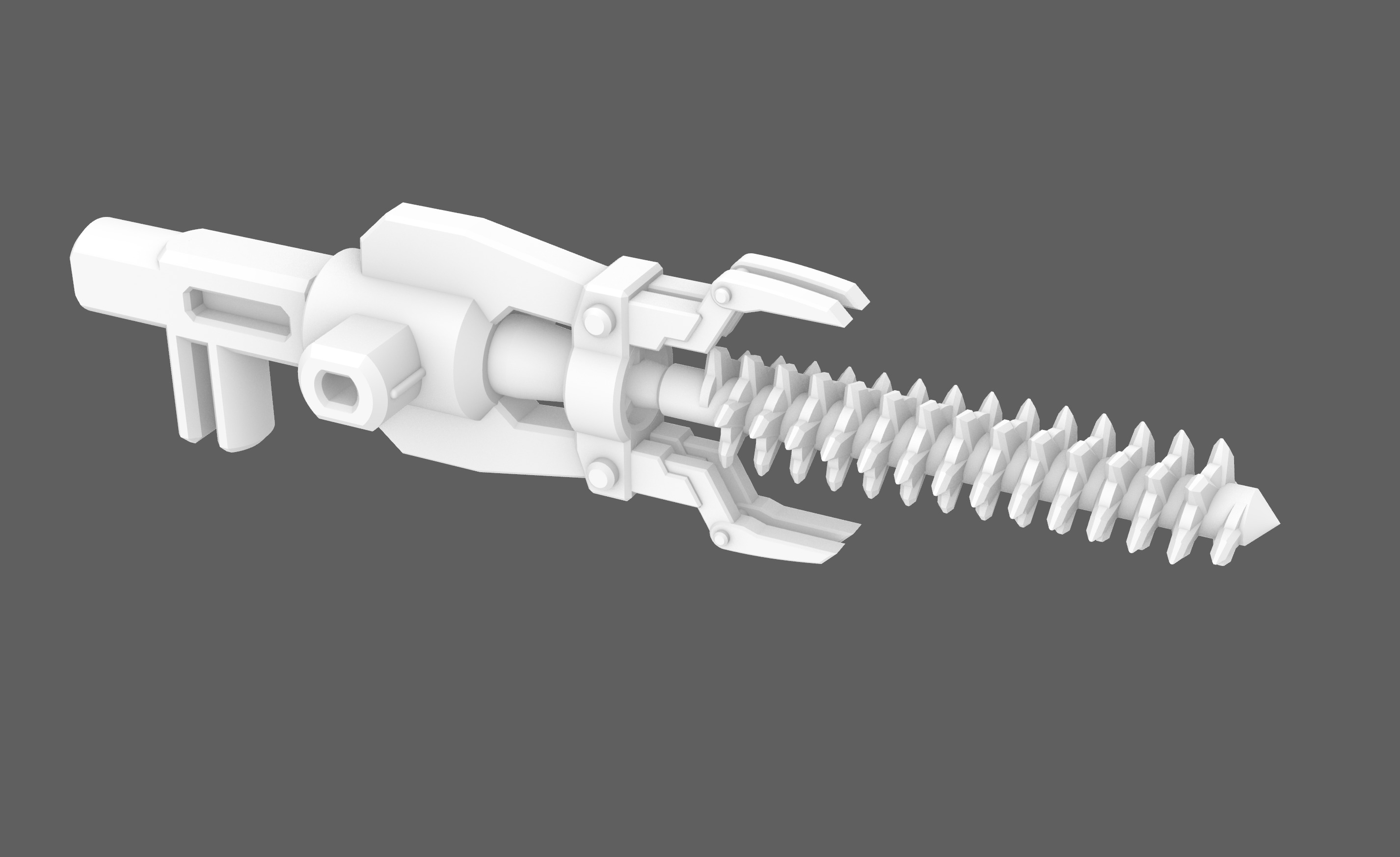Drill and Saw for TFP Deluxe Knockout 3D print model_1
