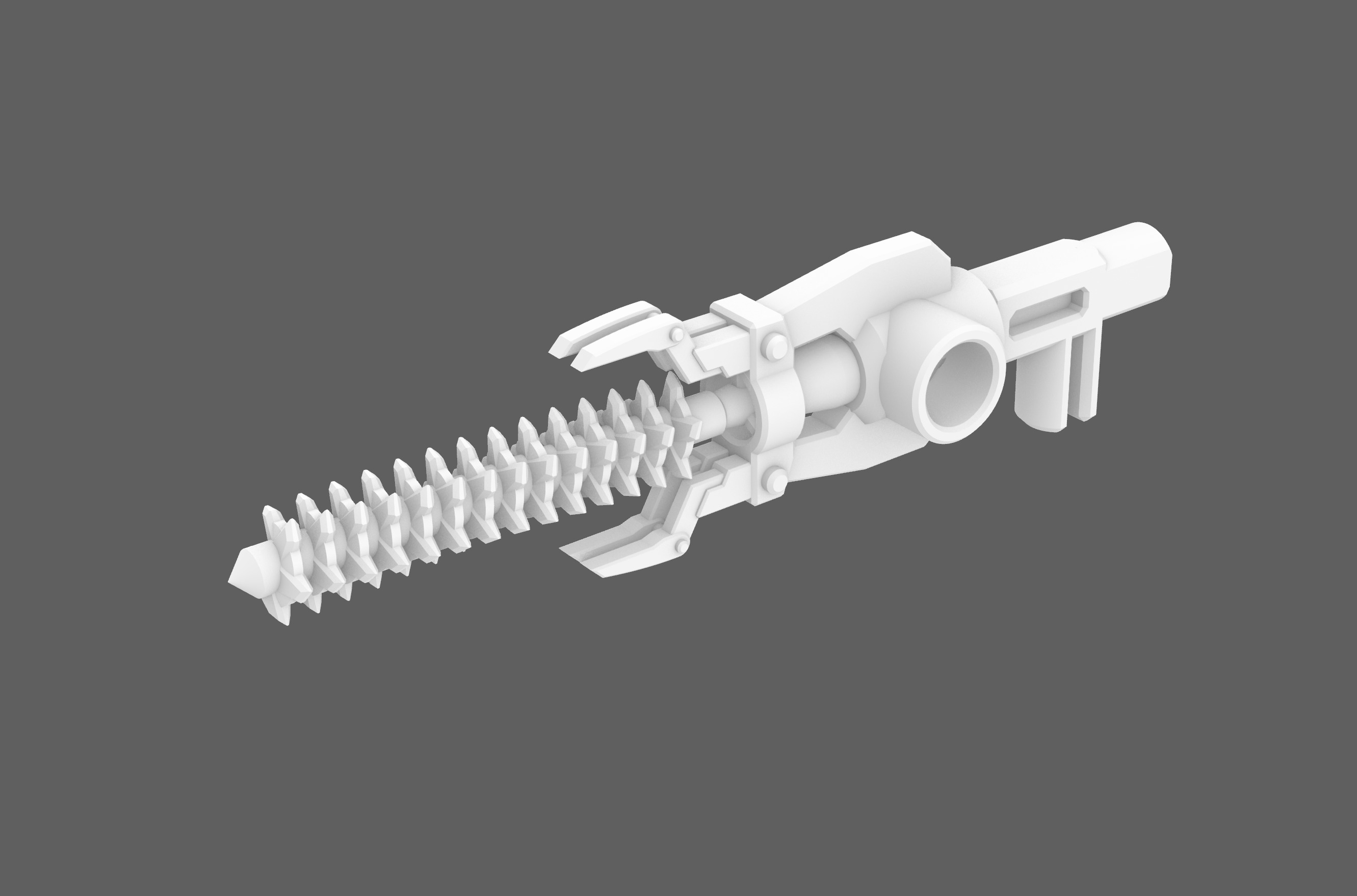 Drill and Saw for TFP Deluxe Knockout 3D print model_2