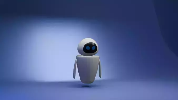 EVE Robot Model from WallE  3D model
