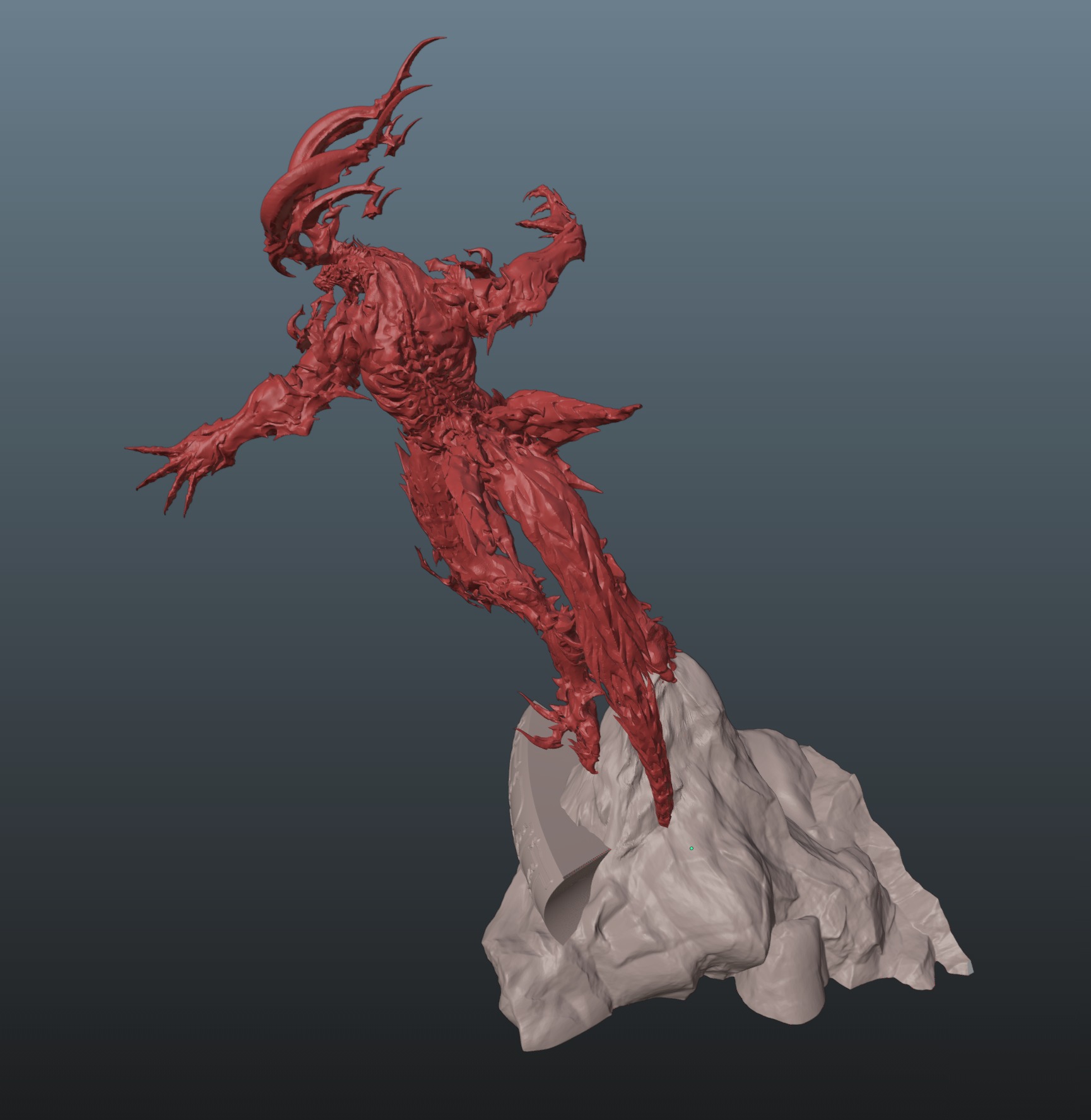 Final Fantasy XVI Ifrit 3D print model_3