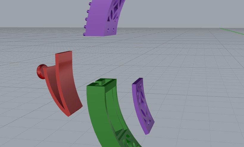 Bracelet N011101 3D print model_5