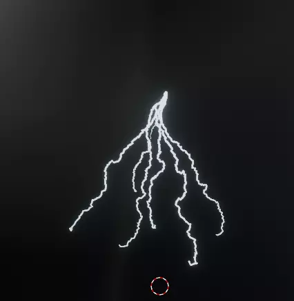 Realistic Thunderstorm and Lightning Effect 3D Blender Project 3D model