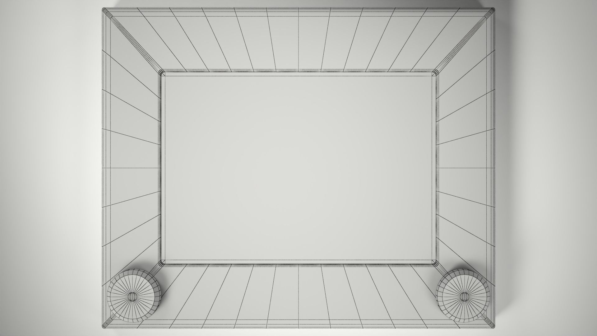 Etch A Sketch Low-poly 3D model_5