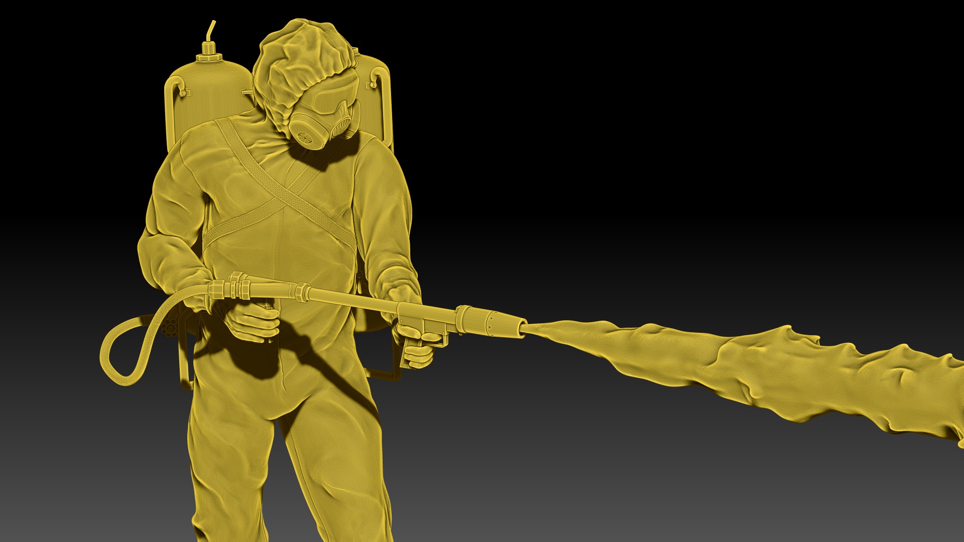 Flamethrower soldiers 3D print model_3