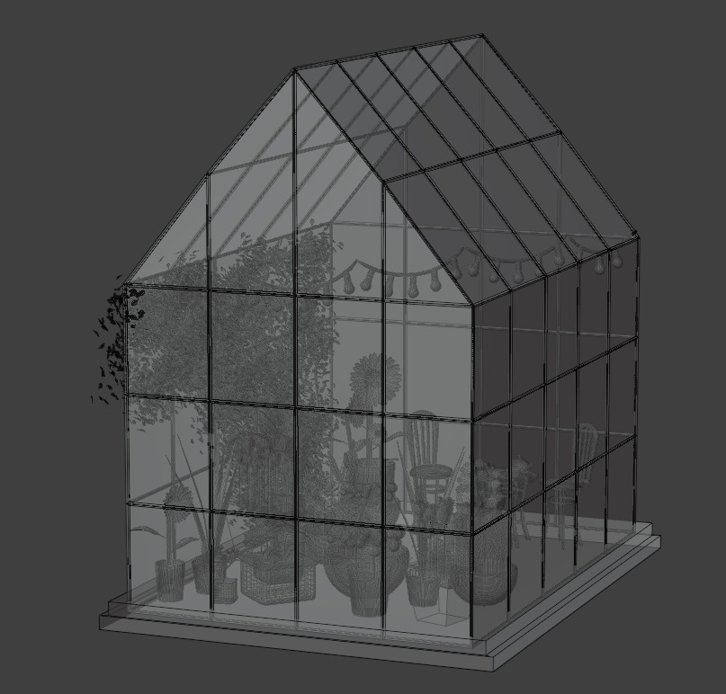 Greenhouse 3D model_22