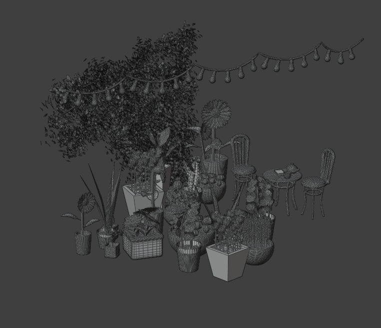 Greenhouse 3D model_20