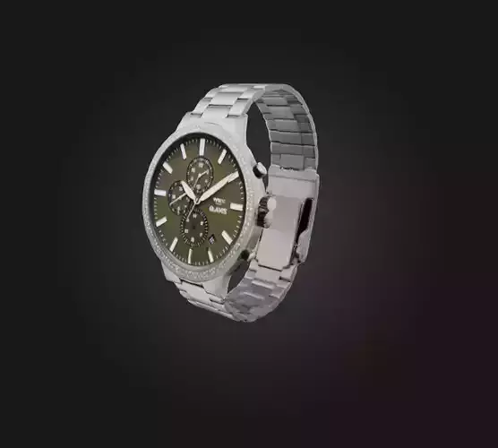 Watch Low-poly 3D model