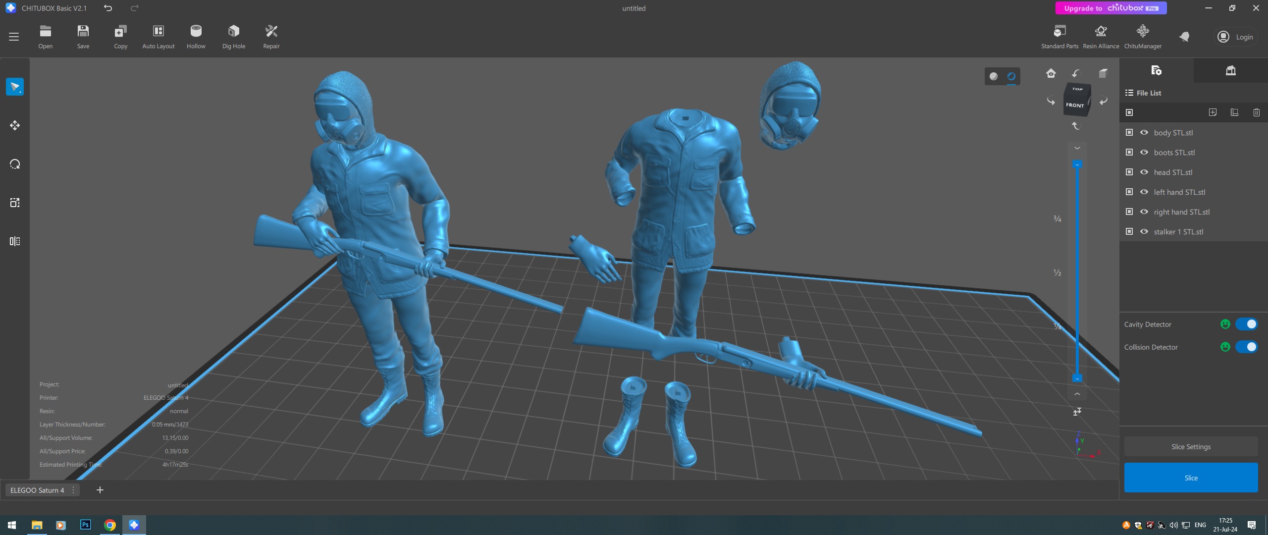 Soldiers for 3d printing 3D Model Collection_23