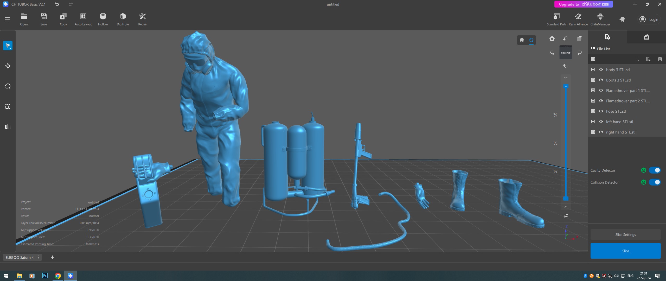 Soldiers for 3d printing 3D Model Collection_11