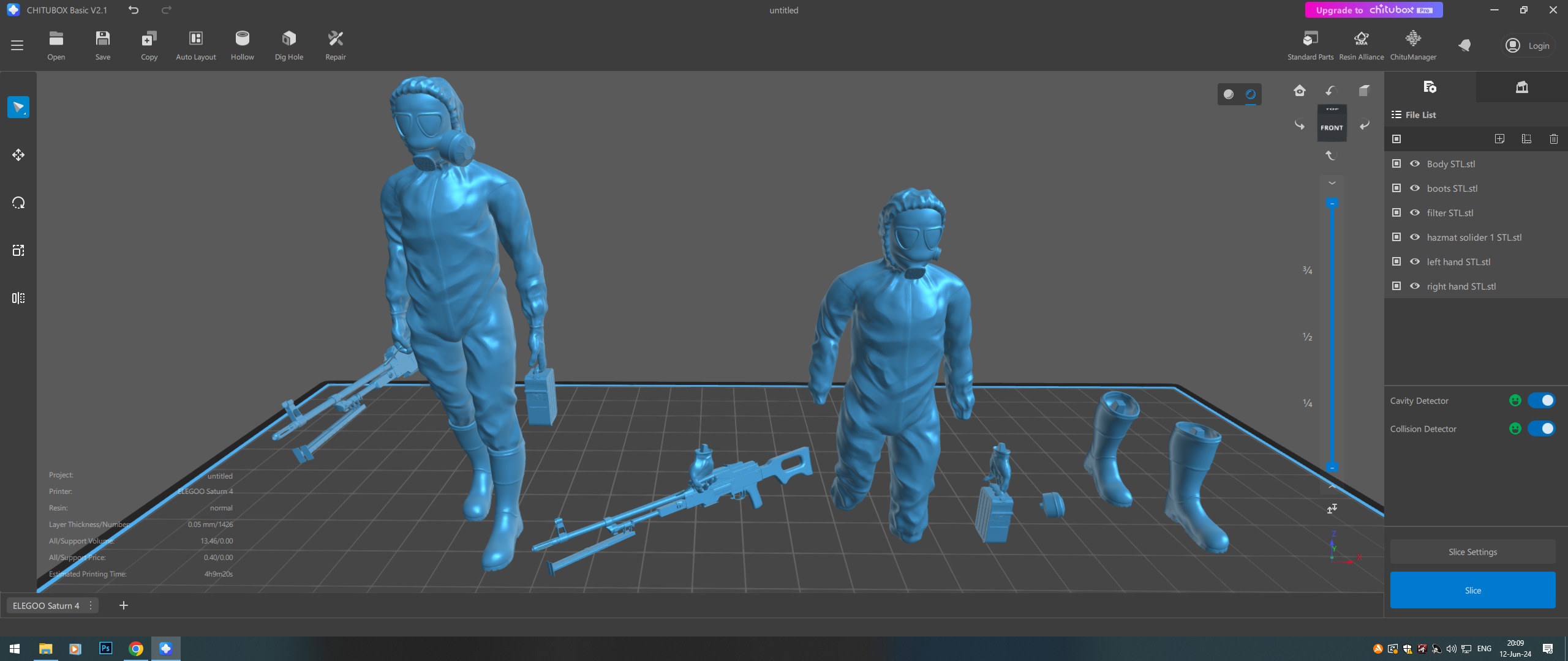 Soldiers for 3d printing 3D Model Collection_10