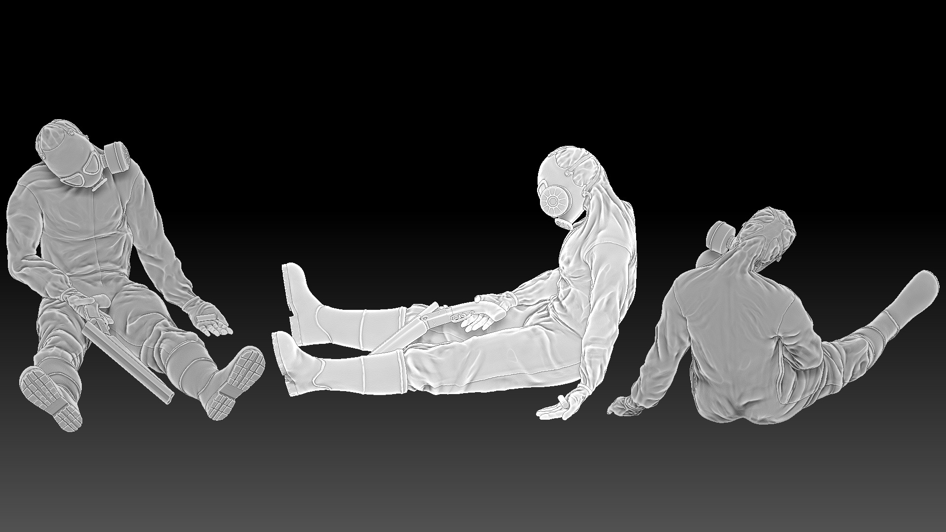 Soldiers for 3d printing 3D Model Collection_45