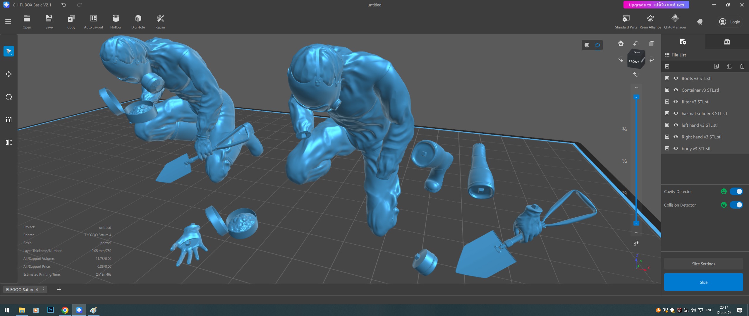Soldiers for 3d printing 3D Model Collection_15