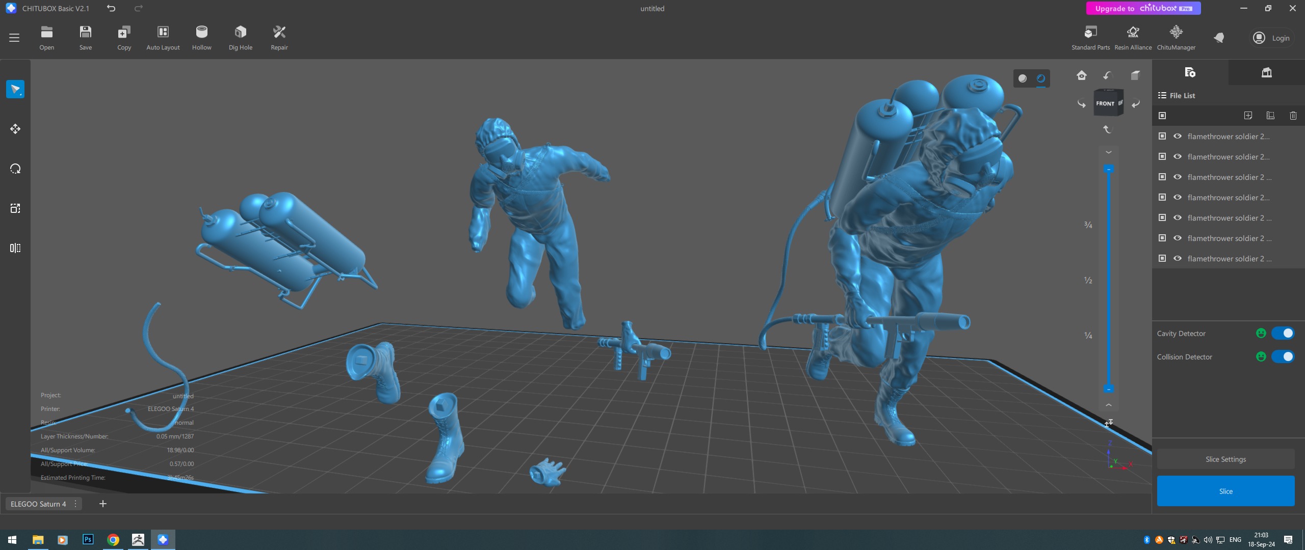 Soldiers for 3d printing 3D Model Collection_16