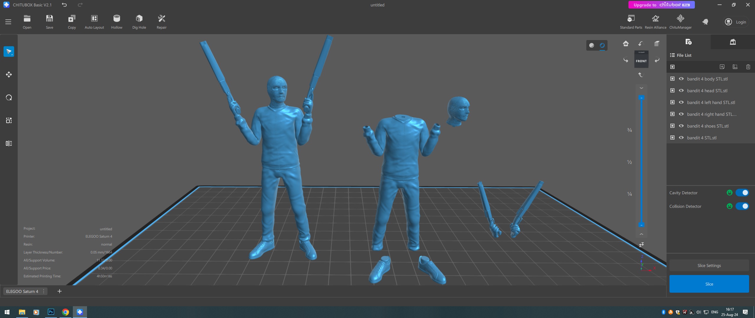 Soldiers for 3d printing 3D Model Collection_9