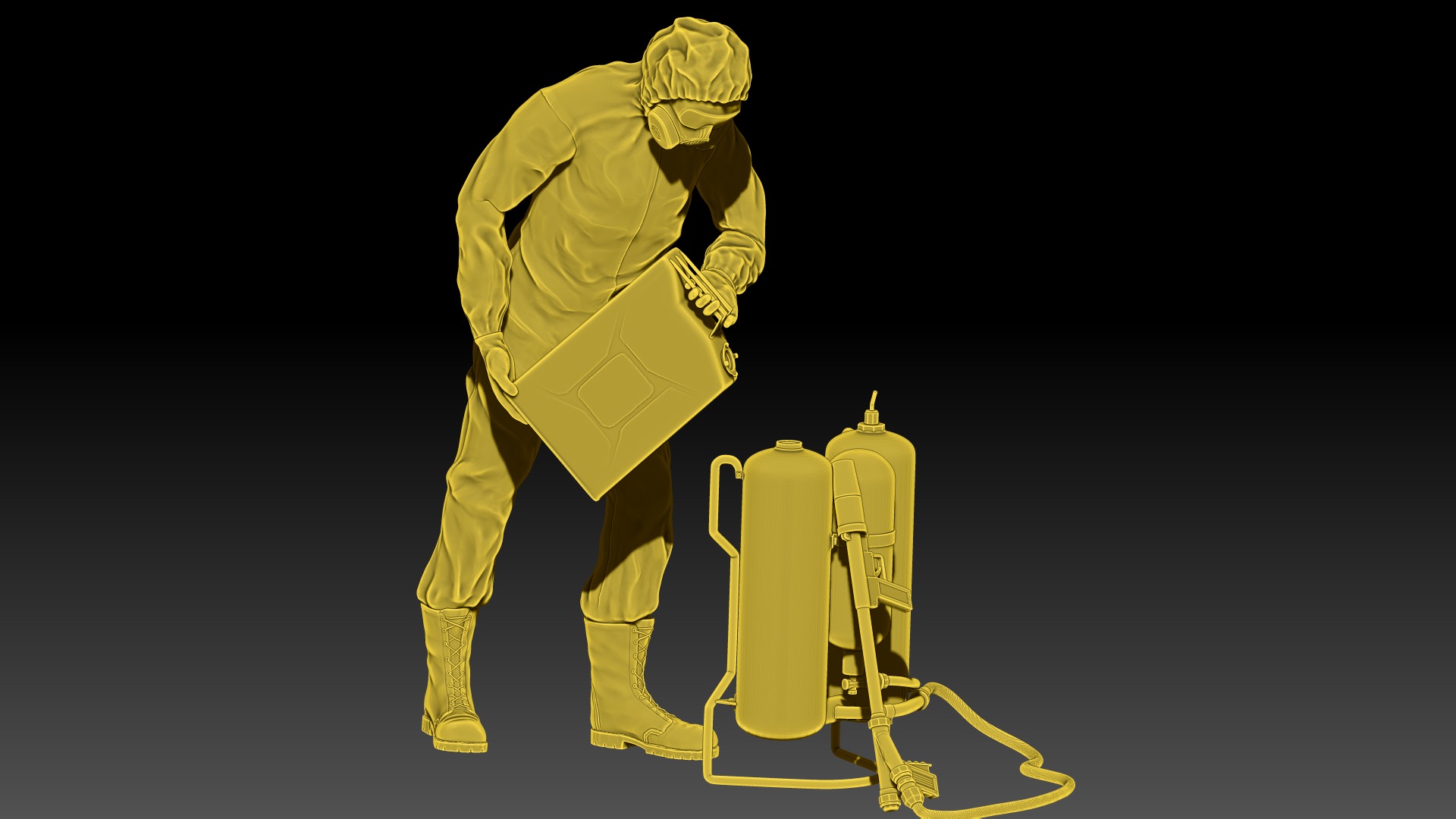 Soldiers for 3d printing 3D Model Collection_26