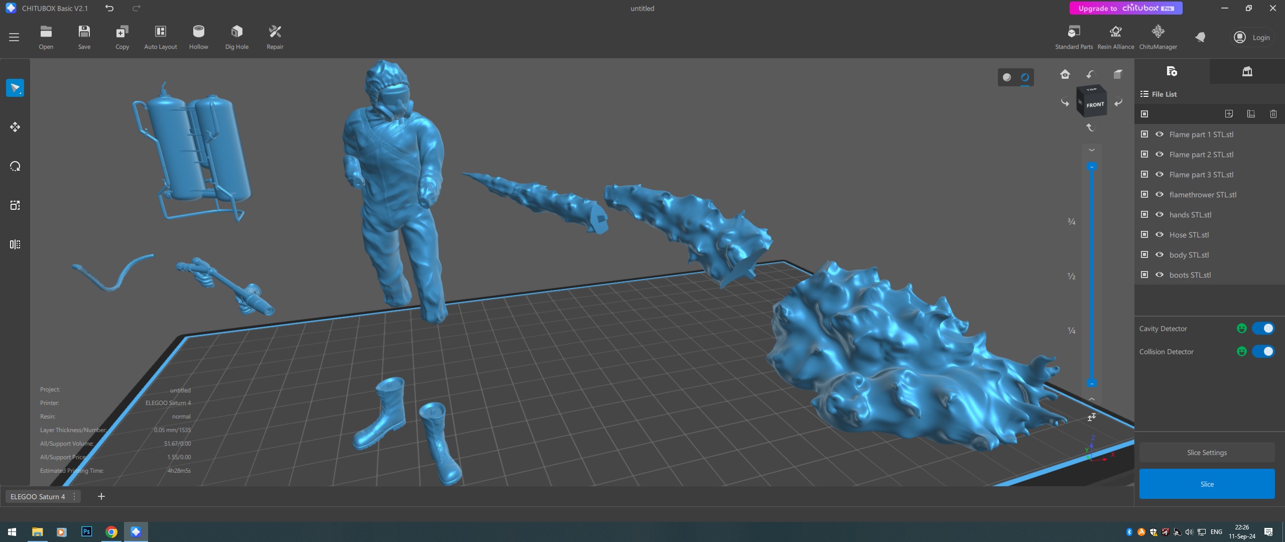 Soldiers for 3d printing 3D Model Collection_12