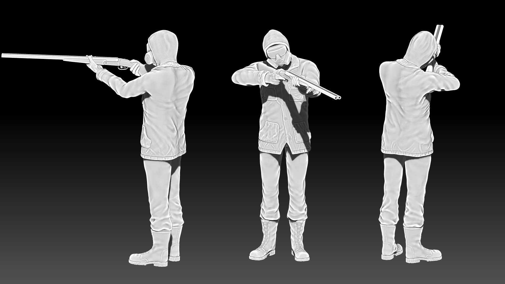Soldiers for 3d printing 3D Model Collection_49
