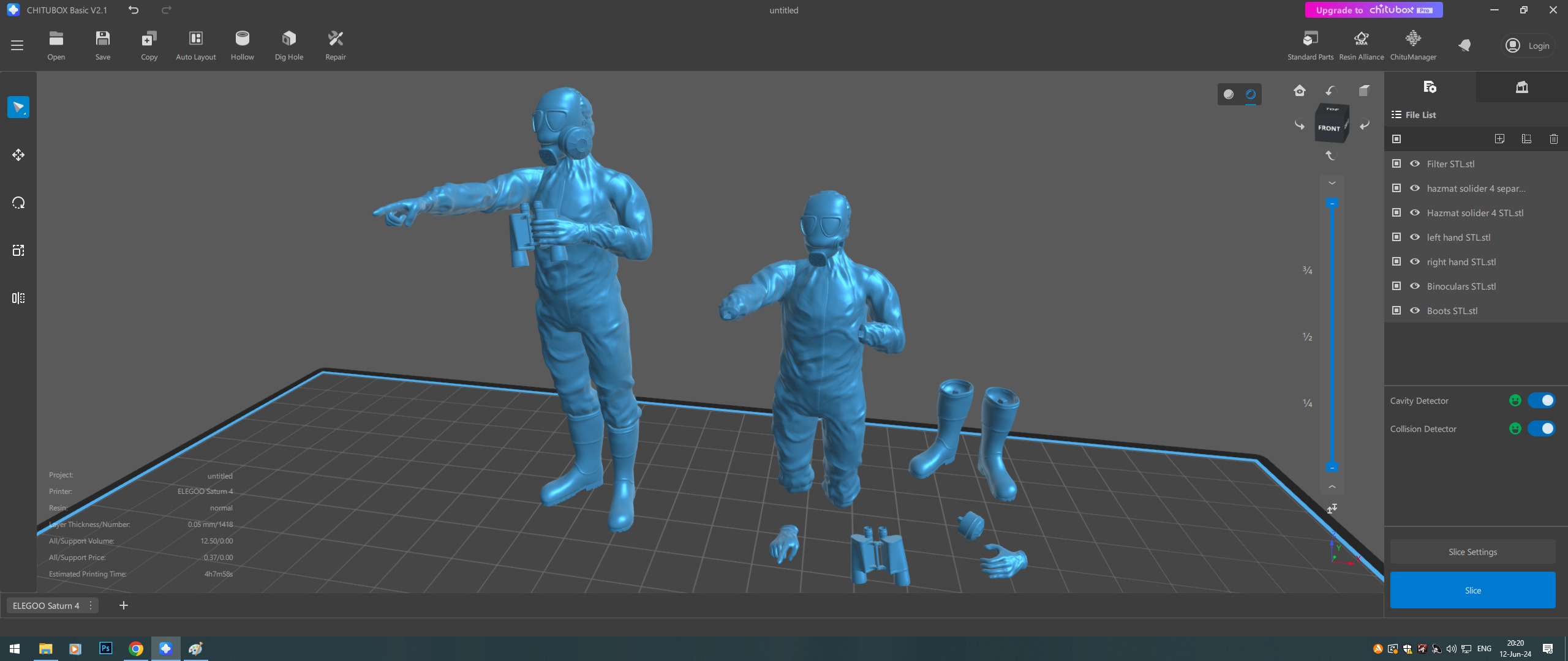 Soldiers for 3d printing 3D Model Collection_13