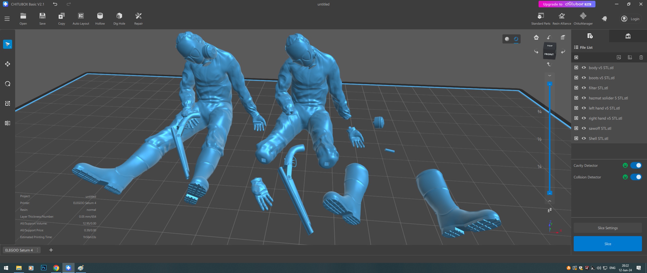 Soldiers for 3d printing 3D Model Collection_28