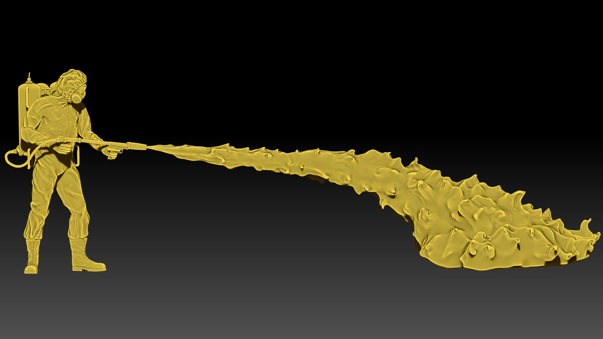 Soldiers for 3d printing 3D Model Collection_29