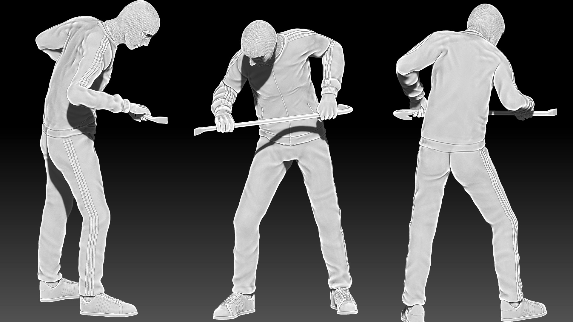 Soldiers for 3d printing 3D Model Collection_34