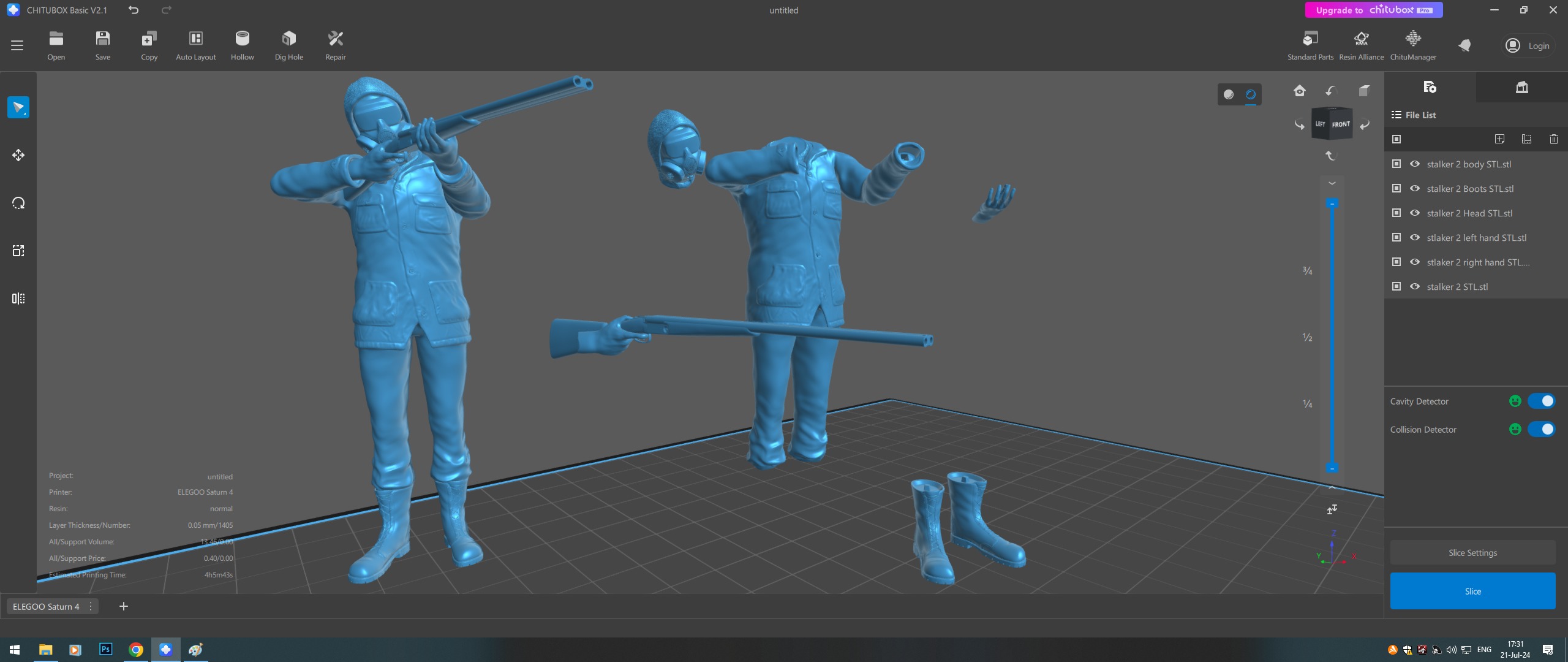 Soldiers for 3d printing 3D Model Collection_20