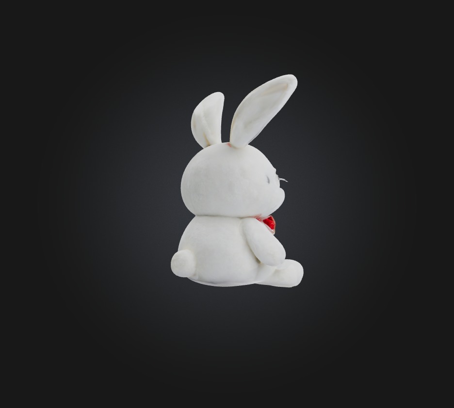 toy rabbit 2 3D model_4
