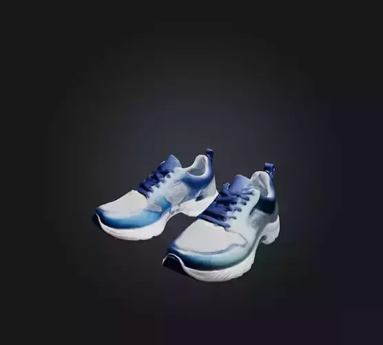 Sports Shoes 2 Low-poly 3D model