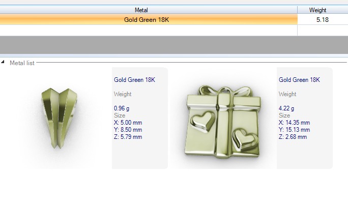 Gift Box Pendant 3D print model_4
