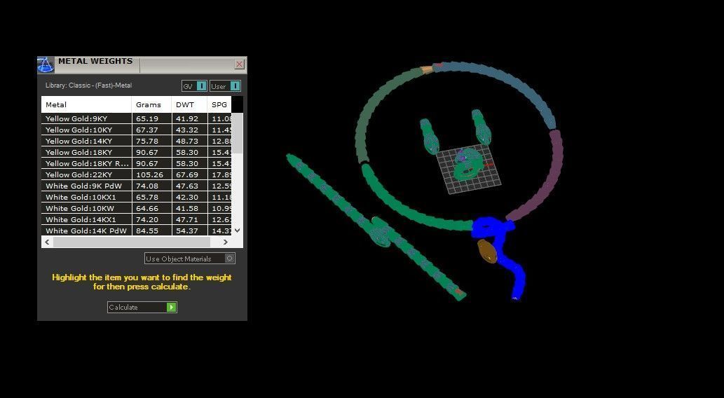 bvulgari set 3D print model_9