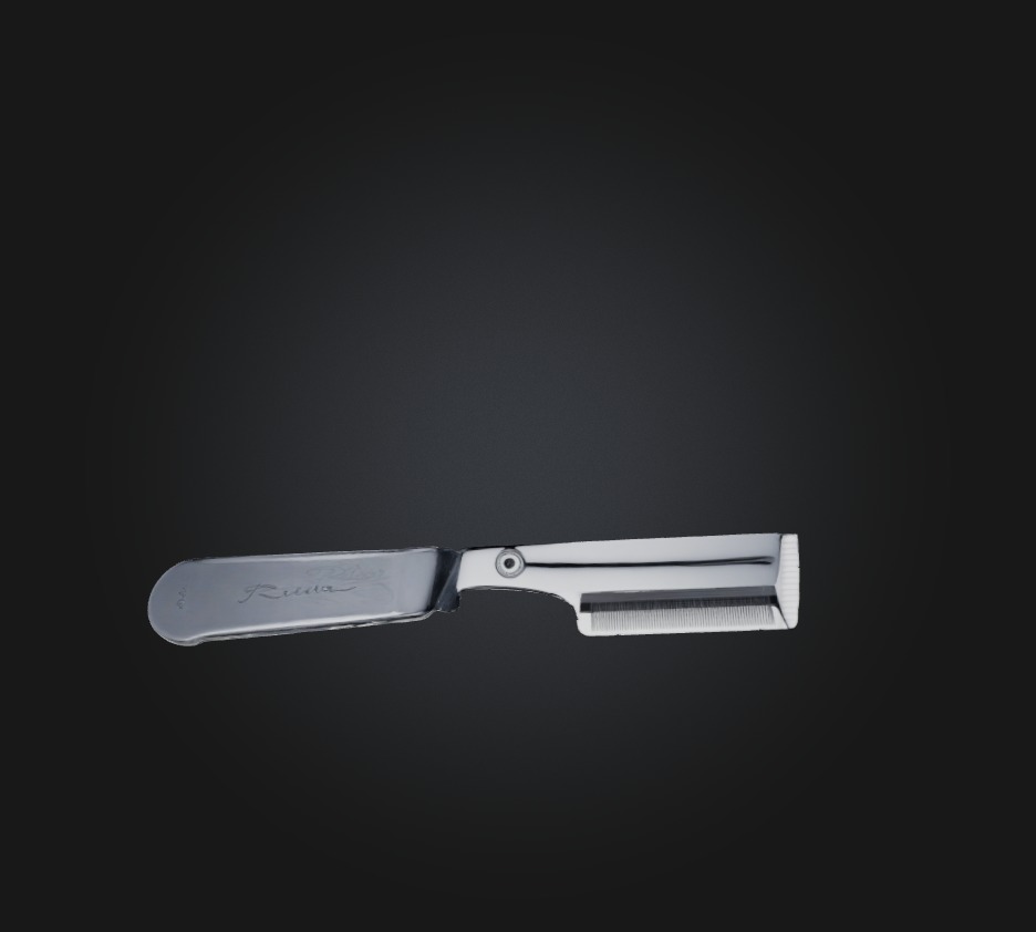 razor Low-poly 3D model_5