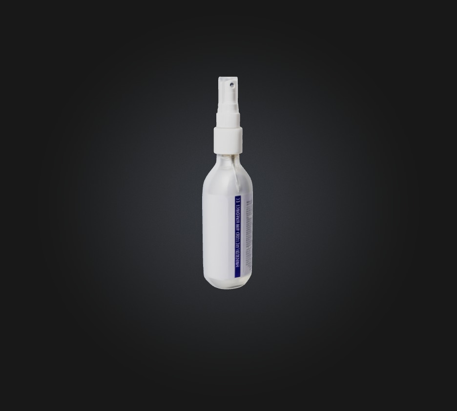 medicine spray Low-poly 3D model_2