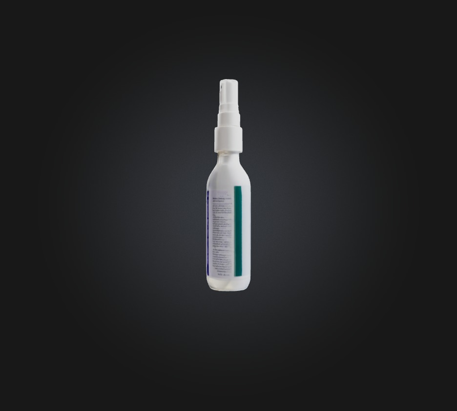 medicine spray Low-poly 3D model_7