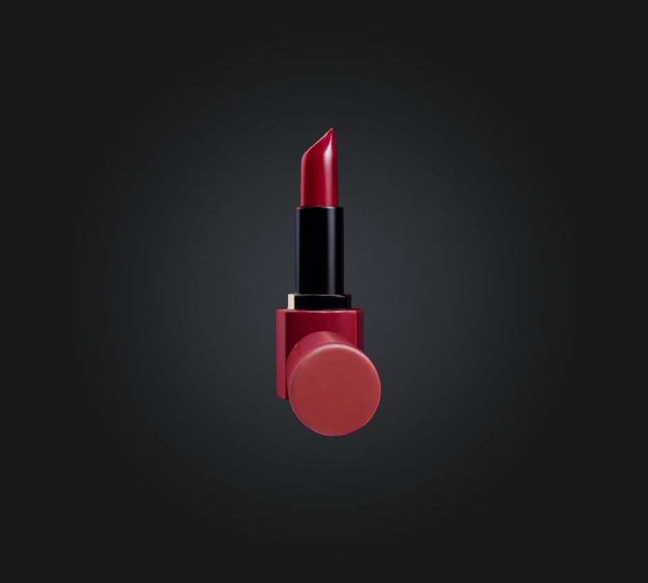 lipstick Low-poly 3D model_6