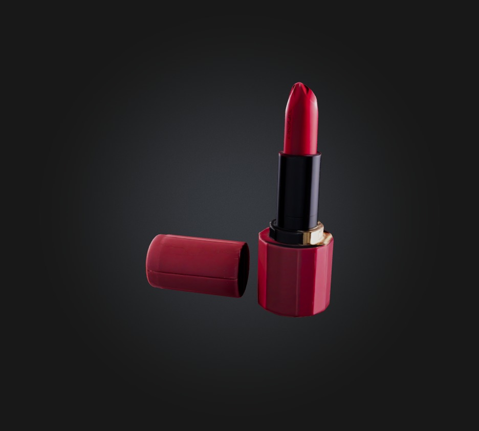 lipstick Low-poly 3D model_4