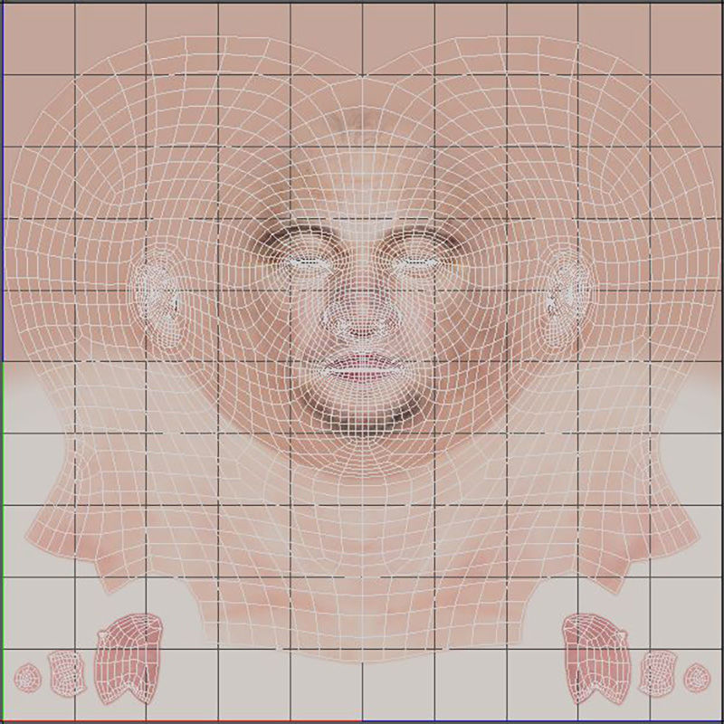 Matt Damon 3d model low-poly Low-poly 3D model_19