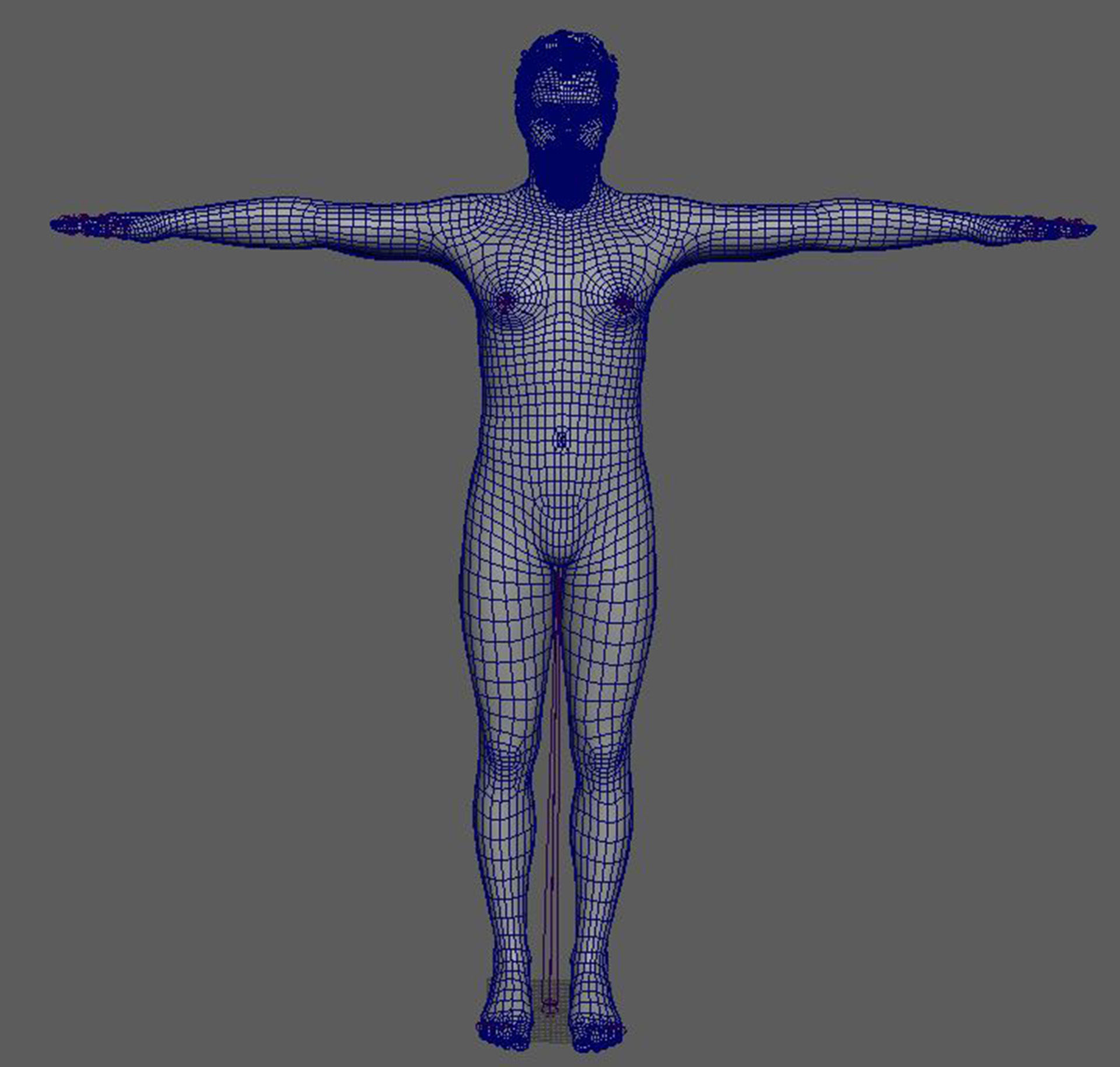 Matt Damon 3d model low-poly Low-poly 3D model_15