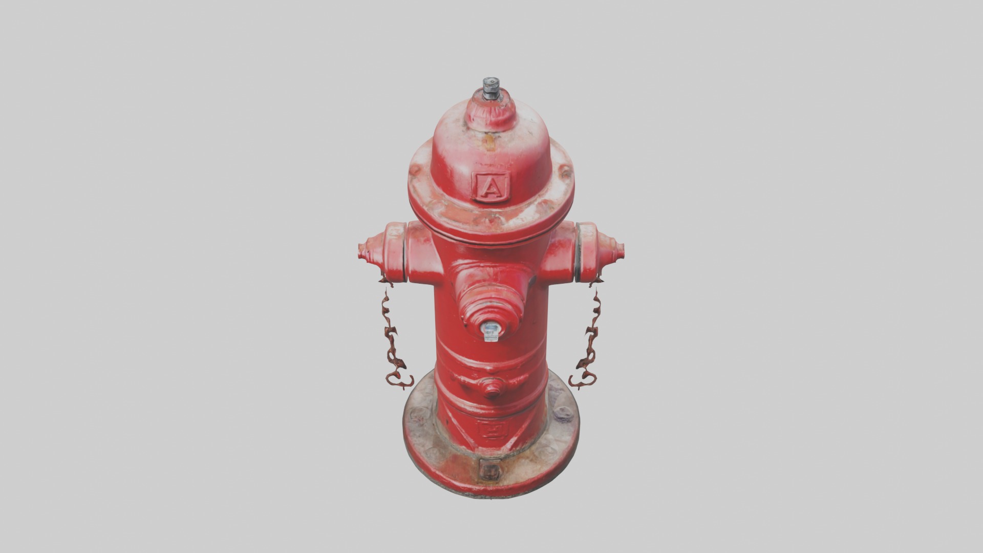 Fire Hydrant Model Low-poly 3D model_10