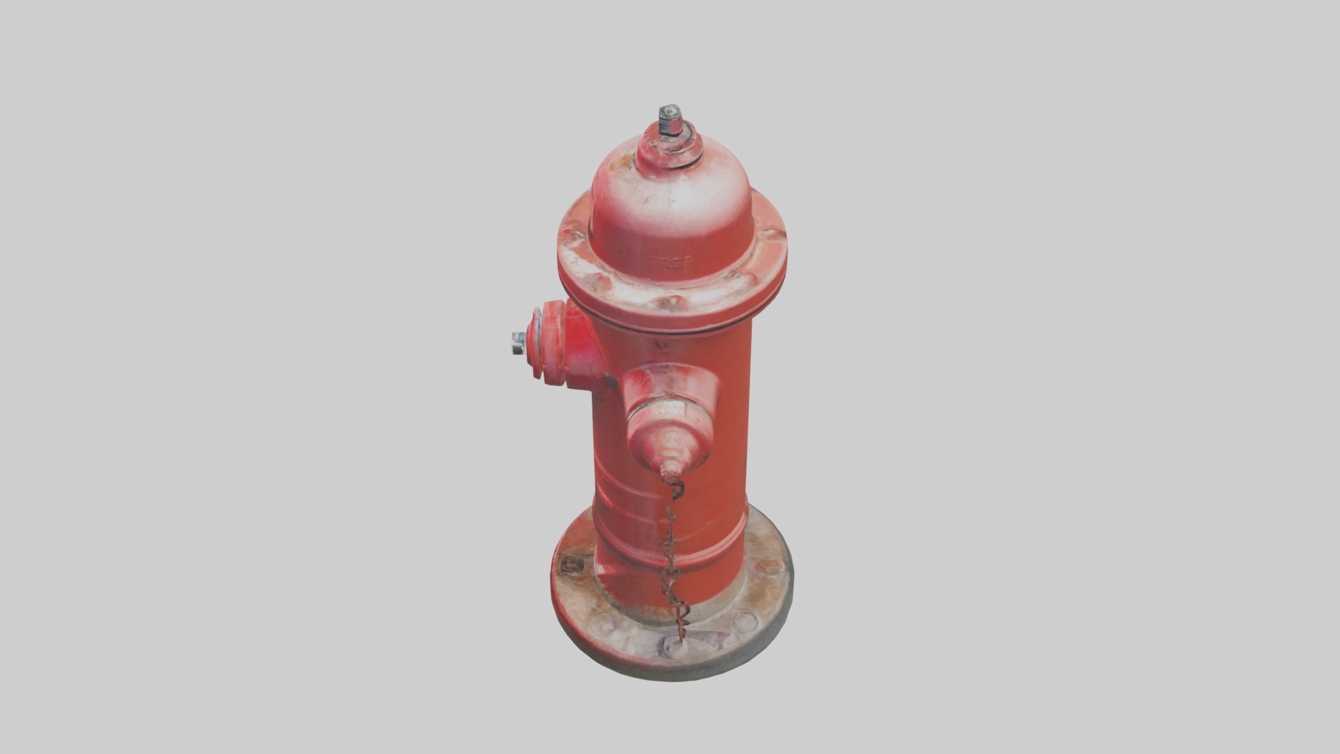 Fire Hydrant Model Low-poly 3D model_11