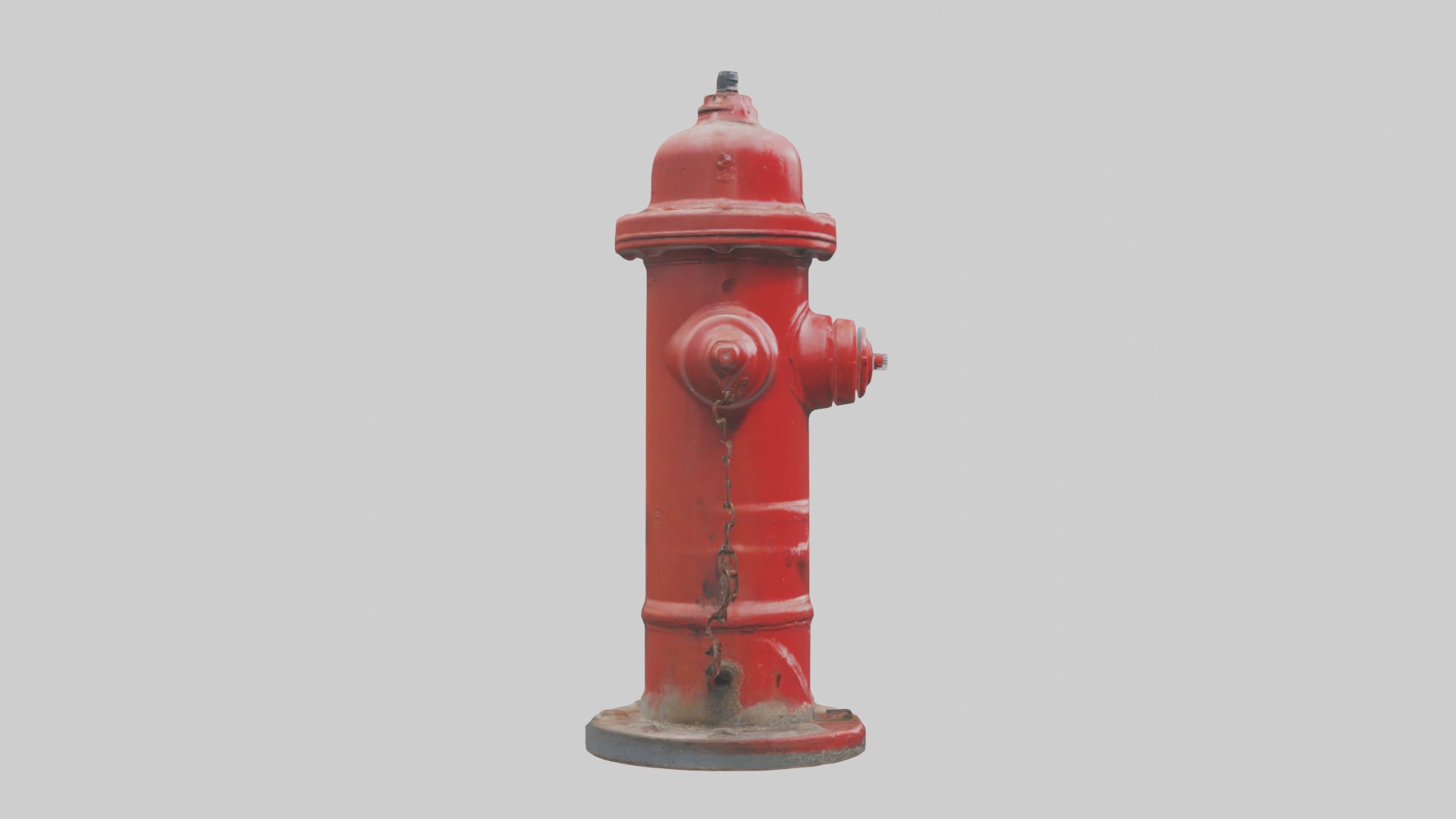 Fire Hydrant Model Low-poly 3D model_7