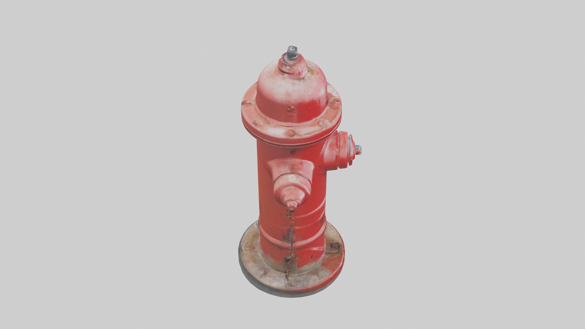 Fire Hydrant Model Low-poly 3D model_12